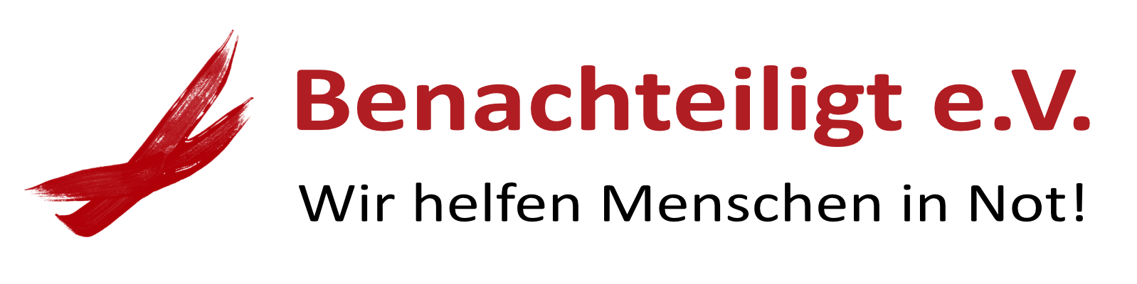 Logo-Benachteiligt eV - Wir helfen Menschen in Not